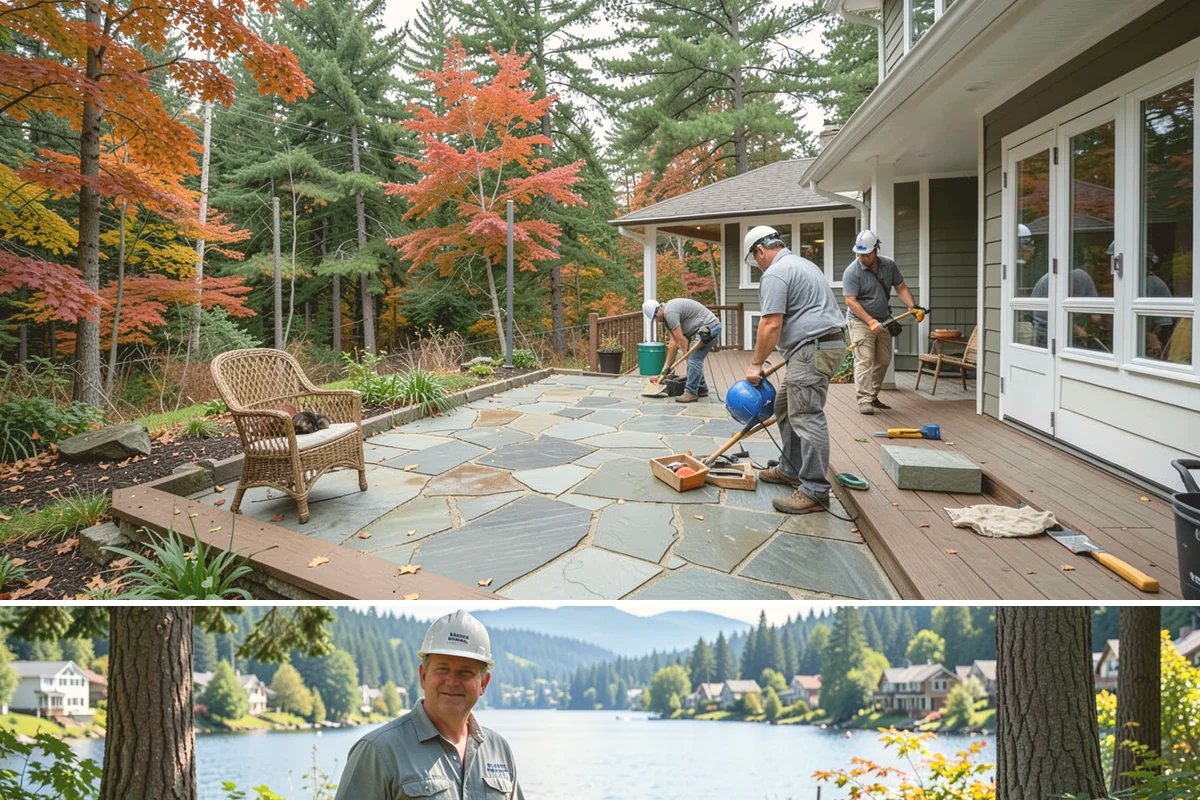 Wallpaper Removal in Milton, King County, WA - Wallpaper removal is a year-round indoor job well suited to the wet season when you're spending more time inside.