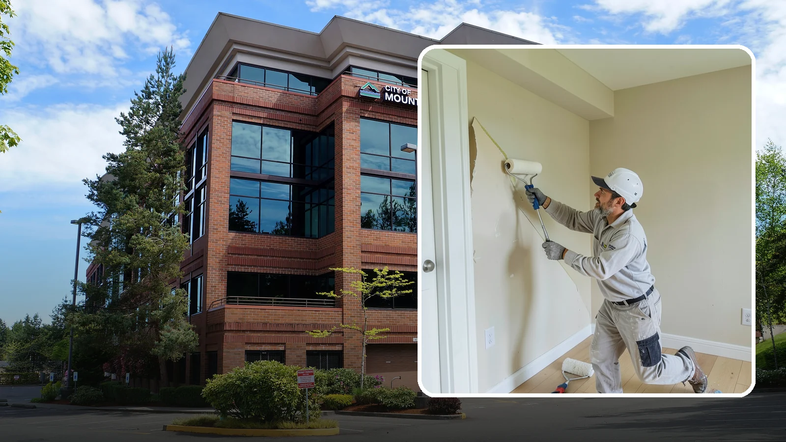 Wallpaper Removal in Mountlake Terrace, Snohomish County, WA - Wallpaper removal takes down old paper and preps the walls for a clean paint or new finish.