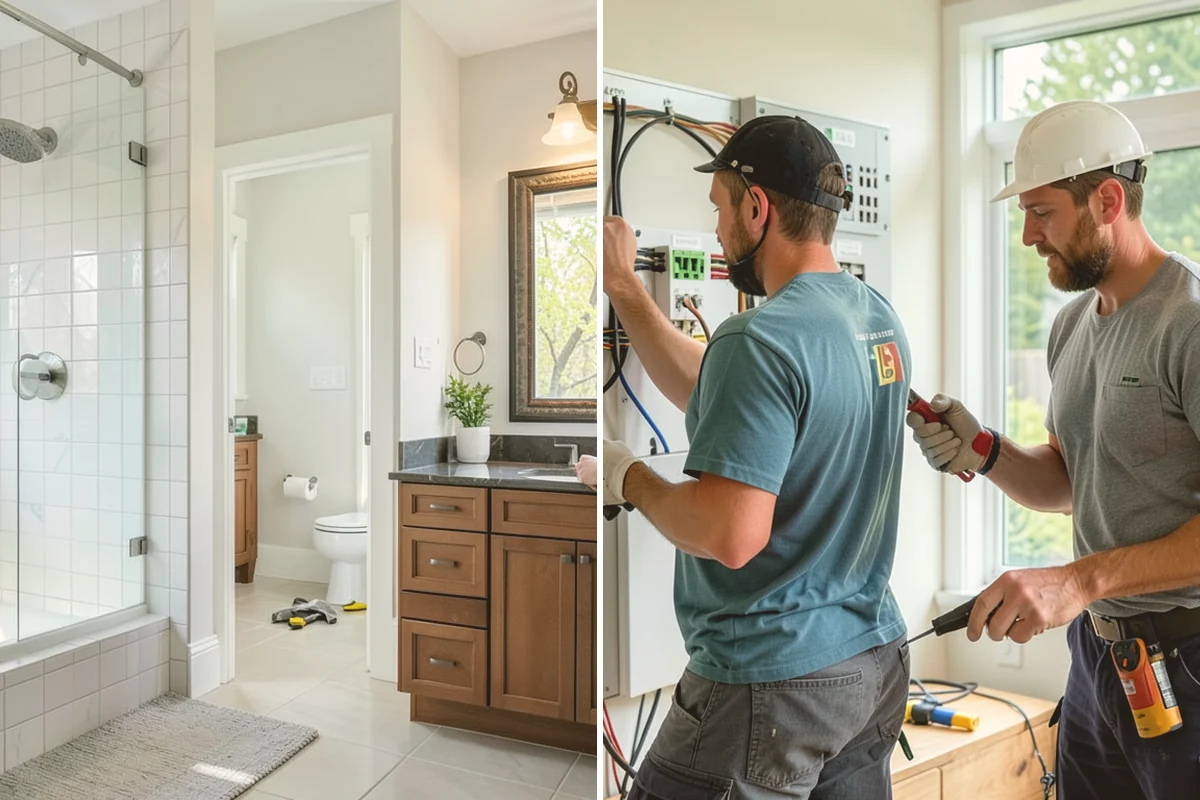 Wallpaper Removal in Orting, Pierce County, WA - Protect floors and trim and test a small area