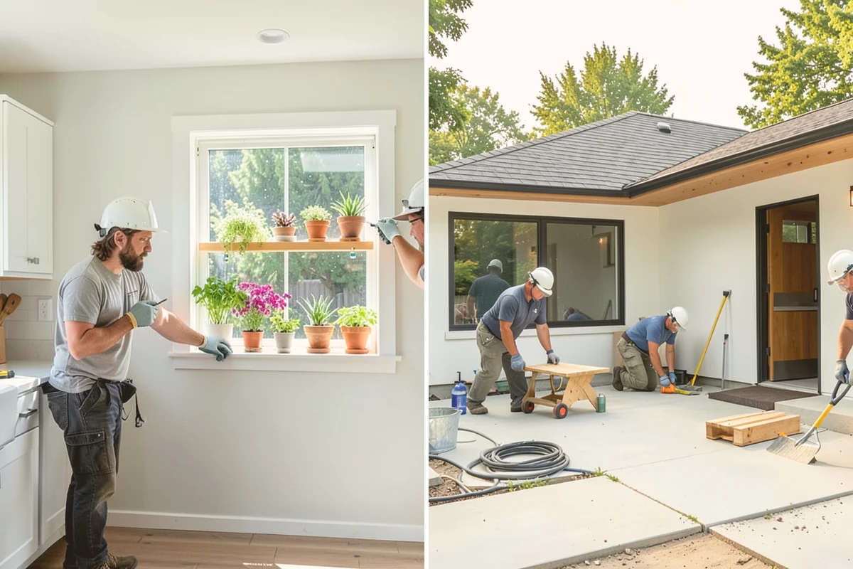 Wallpaper Removal in Sammamish, King County, WA - Protect floors and trim and test a small area