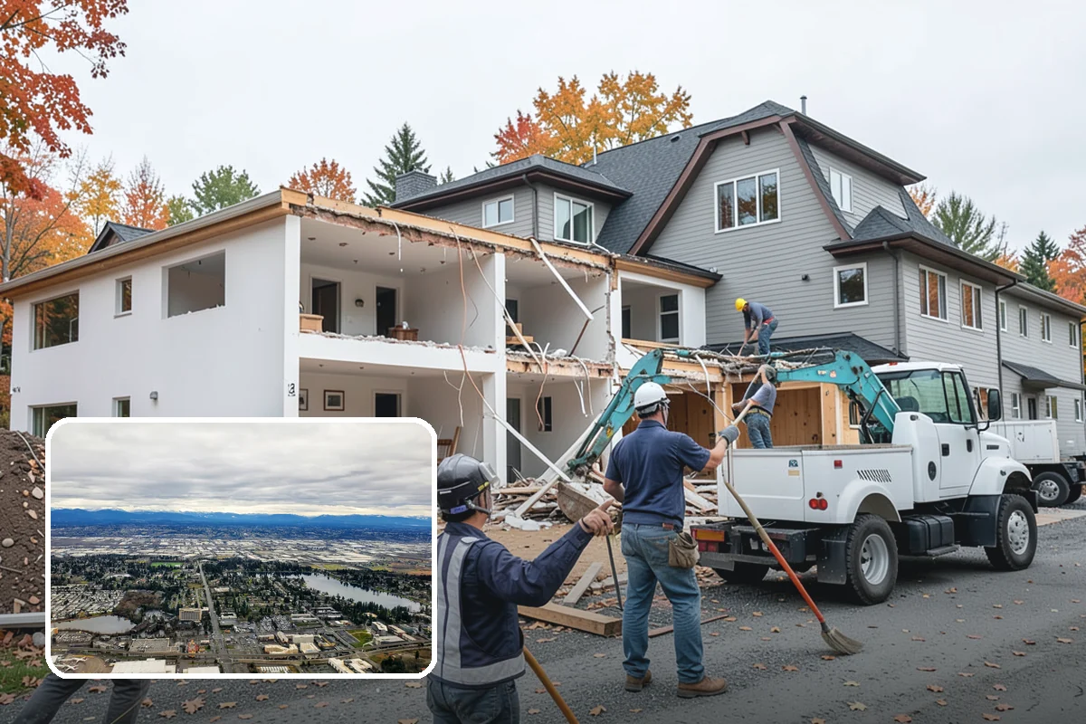 Wallpaper Removal in SeaTac, King County, WA - Clean removal of paper and stubborn adhesive residue