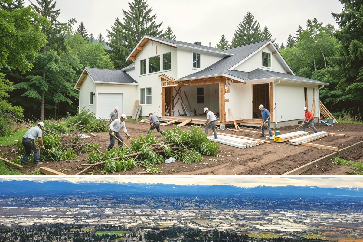 Wallpaper Removal in SeaTac, King County, WA - Wallpaper removal is a year-round indoor job well suited to the wet season when you're spending more time inside.