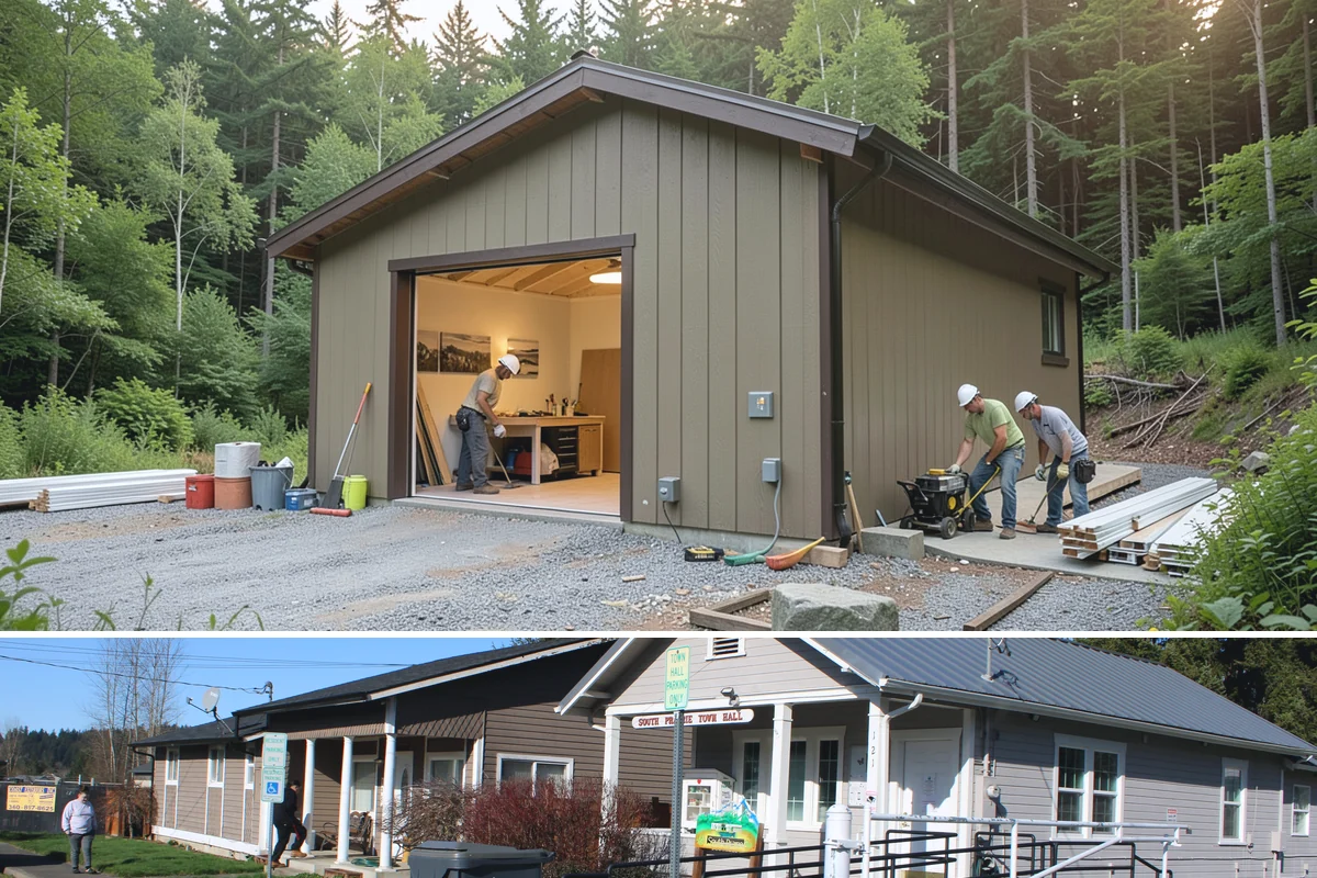 Wallpaper Removal in South Prairie, Pierce County, WA - Wallpaper removal is a year-round indoor job well suited to the wet season when you're spending more time inside.