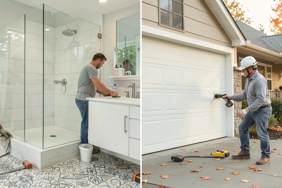 Wallpaper Removal in Stanwood, Snohomish County, WA - Protect floors and trim and test a small area