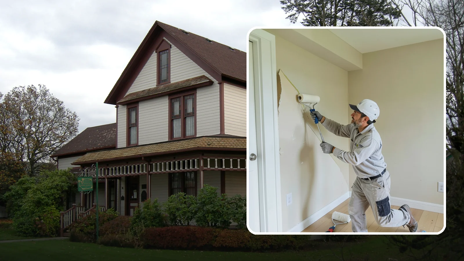 Wallpaper Removal in Sumner, Pierce County, WA - Wallpaper removal takes down old paper and preps the walls for a clean paint or new finish.