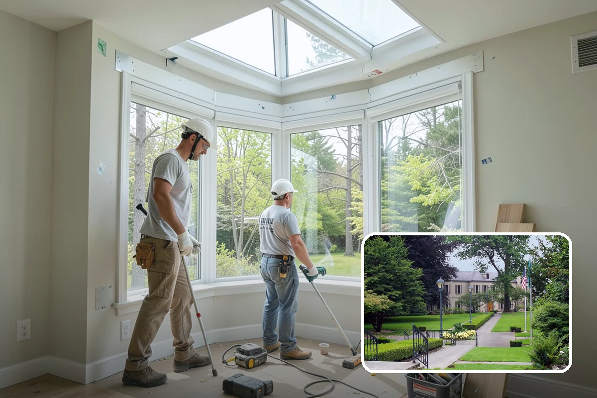 Wallpaper Removal in Woodinville, King County, WA - Clean removal of paper and stubborn adhesive residue