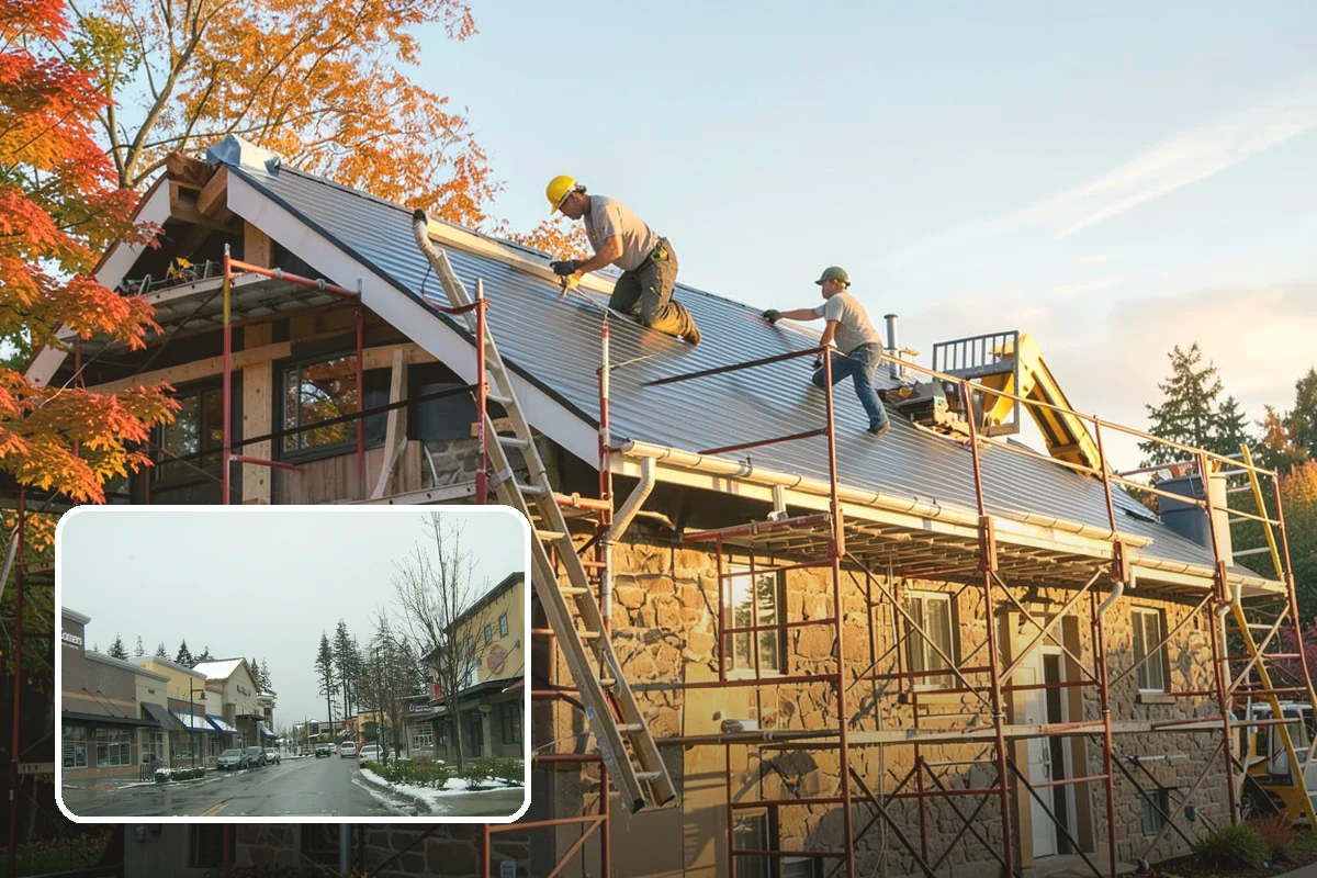 Warehouse Construction in Mill Creek, Snohomish County, WA - High-clearance clear spans for flexible storage