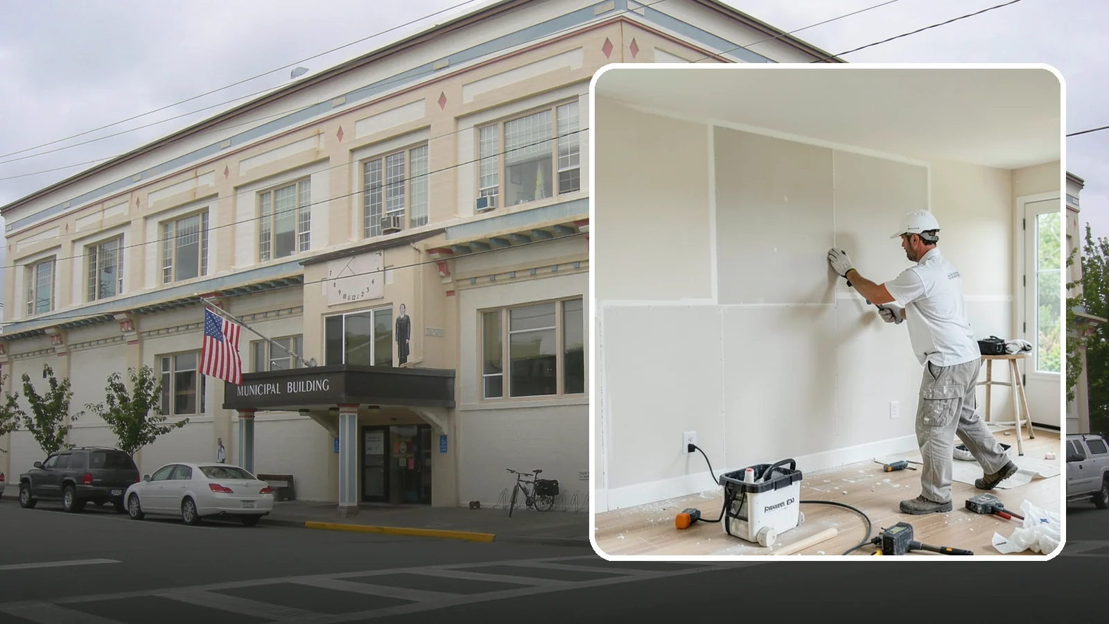 Water Damage Drywall Repair in Anacortes, Skagit County, WA - Water damage drywall repair removes ruined board and restores walls after leaks or flooding.