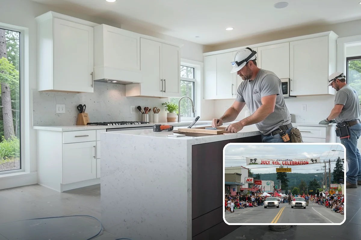 Water Damage Drywall Repair in Carnation, King County, WA - Removal of swollen, stained, or moldy board