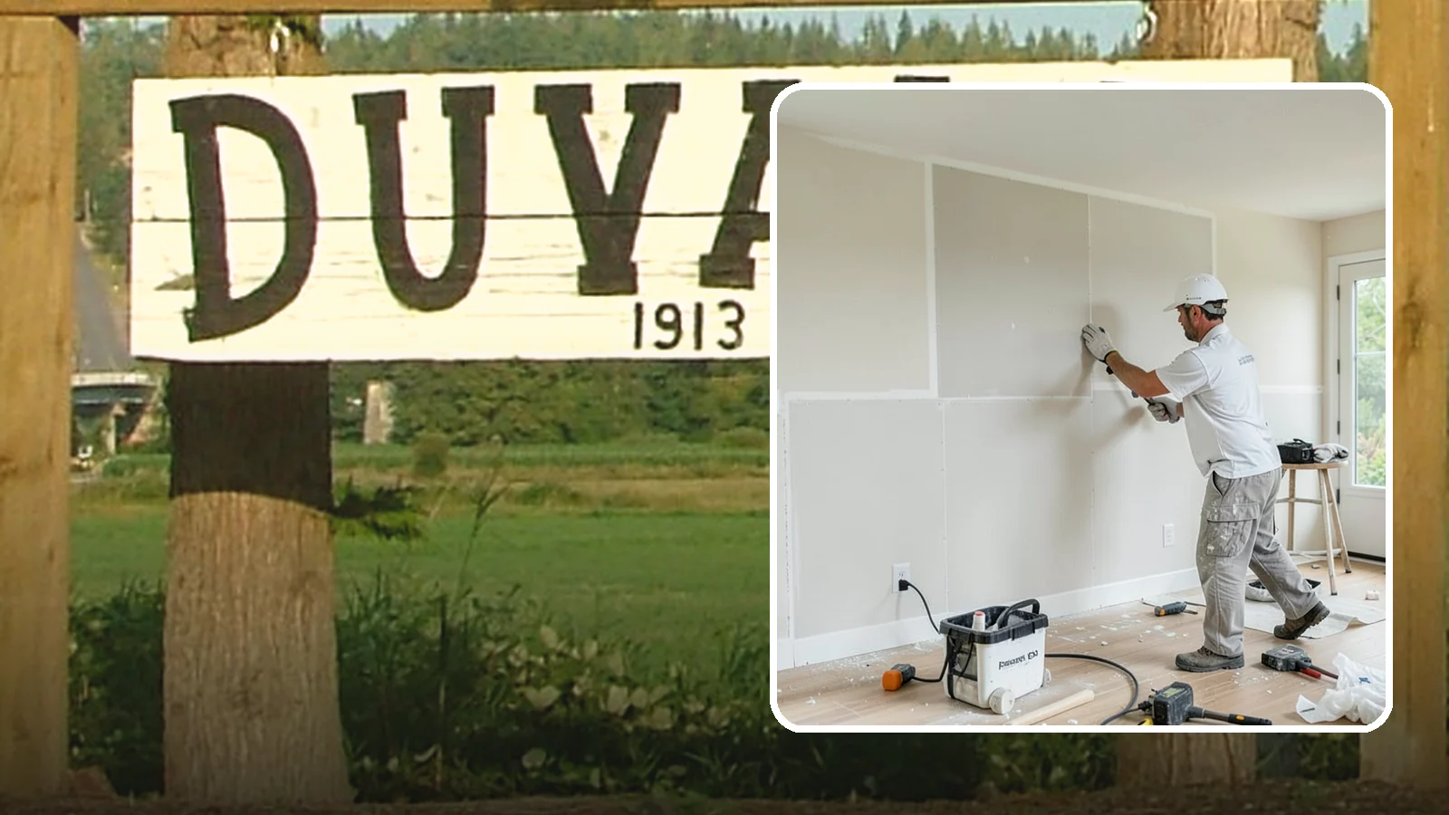 Water Damage Drywall Repair in Duvall, King County, WA - Water damage drywall repair removes ruined board and restores walls after leaks or flooding.