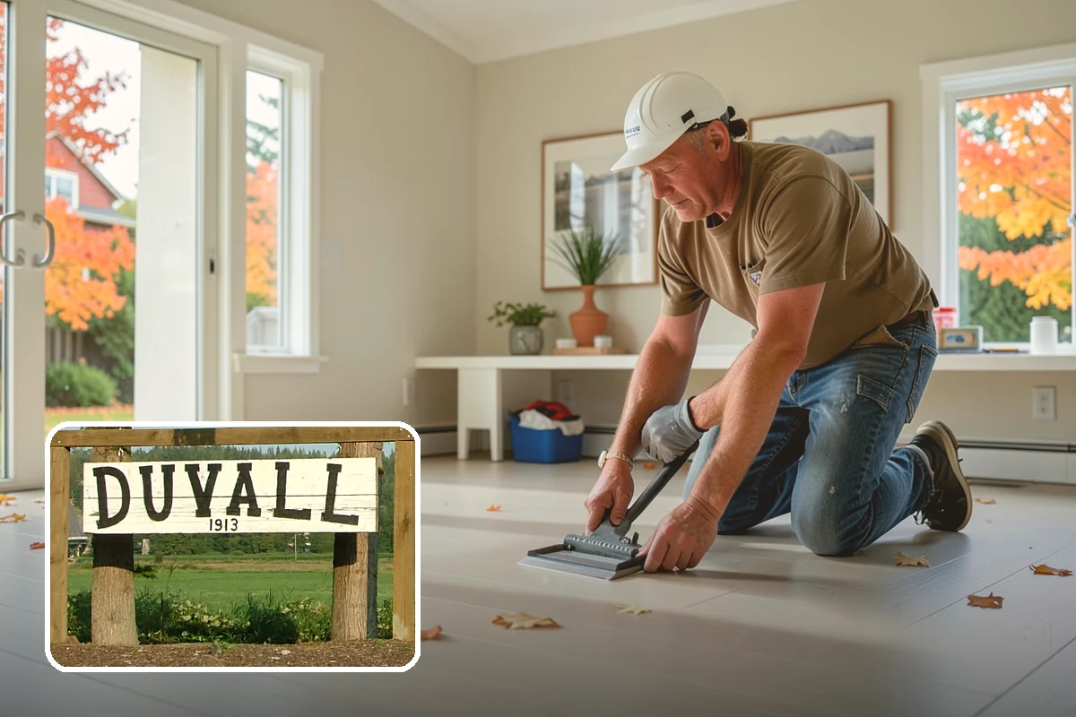 Water Damage Drywall Repair in Duvall, King County, WA - Removal of swollen, stained, or moldy board