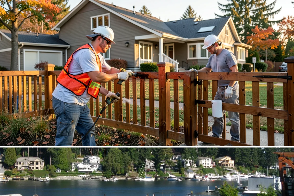 Water Damage Drywall Repair in Gig Harbor, Pierce County, WA - Water damage repair is needed most during the wet season and is handled indoors year-round, often on an urgent basis.
