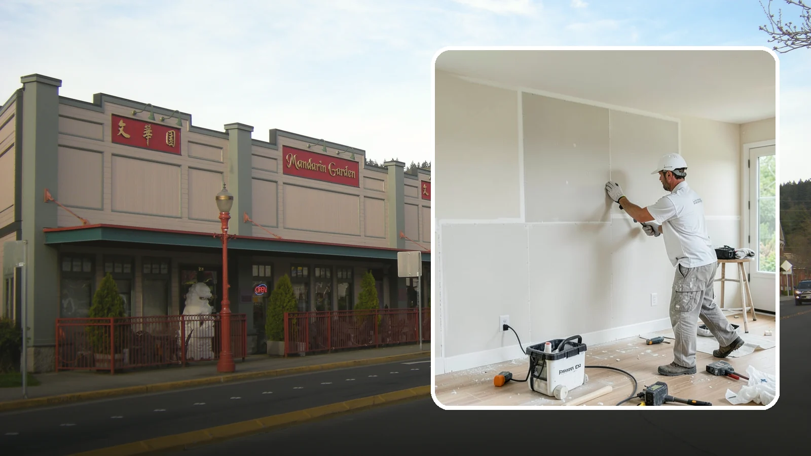 Water Damage Drywall Repair in Issaquah, King County, WA - Water damage drywall repair removes ruined board and restores walls after leaks or flooding.