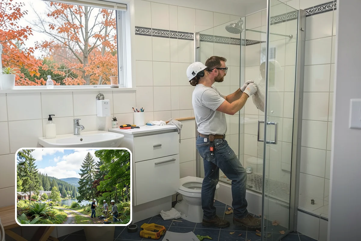 Water Damage Drywall Repair in Lake Forest Park, King County, WA - Removal of swollen, stained, or moldy board
