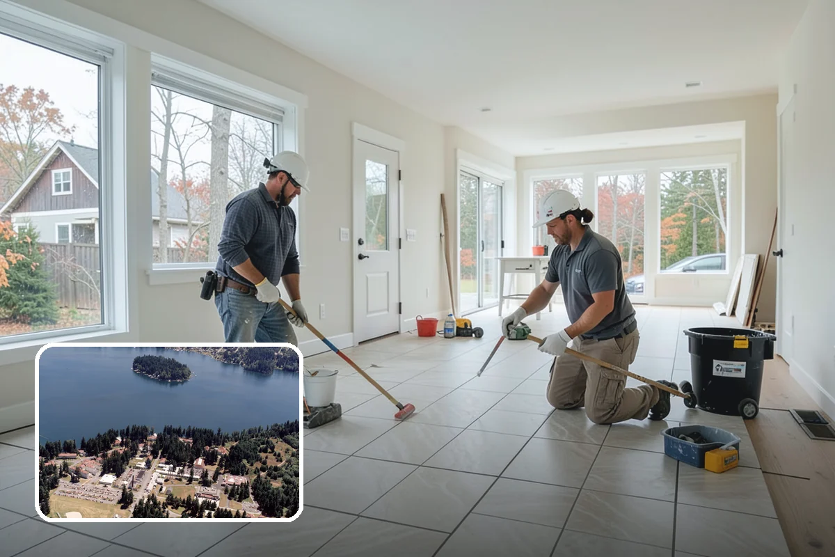 Water Damage Drywall Repair in Lakewood, Pierce County, WA - Removal of swollen, stained, or moldy board