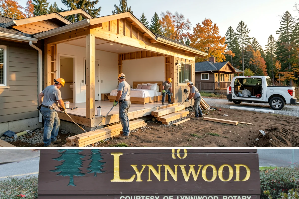 Water Damage Drywall Repair in Lynnwood, Snohomish County, WA - Water damage repair is needed most during the wet season and is handled indoors year-round, often on an urgent basis.