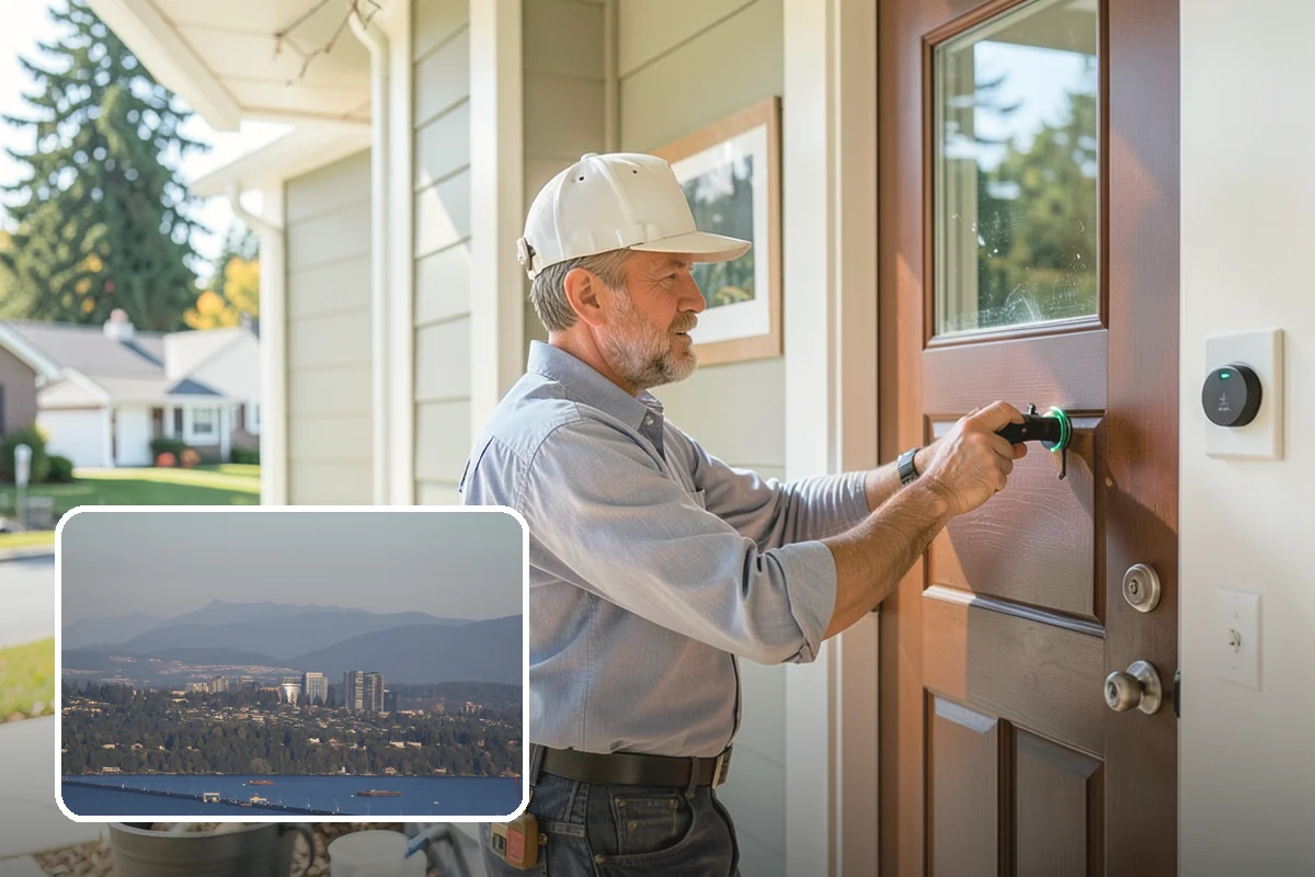 Water Damage Drywall Repair in Medina, King County, WA - Removal of swollen, stained, or moldy board
