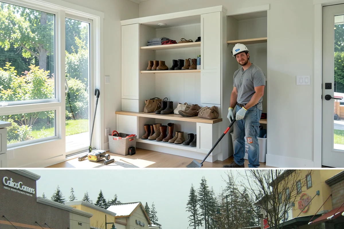 Water Damage Drywall Repair in Mill Creek, Snohomish County, WA - Water damage repair is needed most during the wet season and is handled indoors year-round, often on an urgent basis.