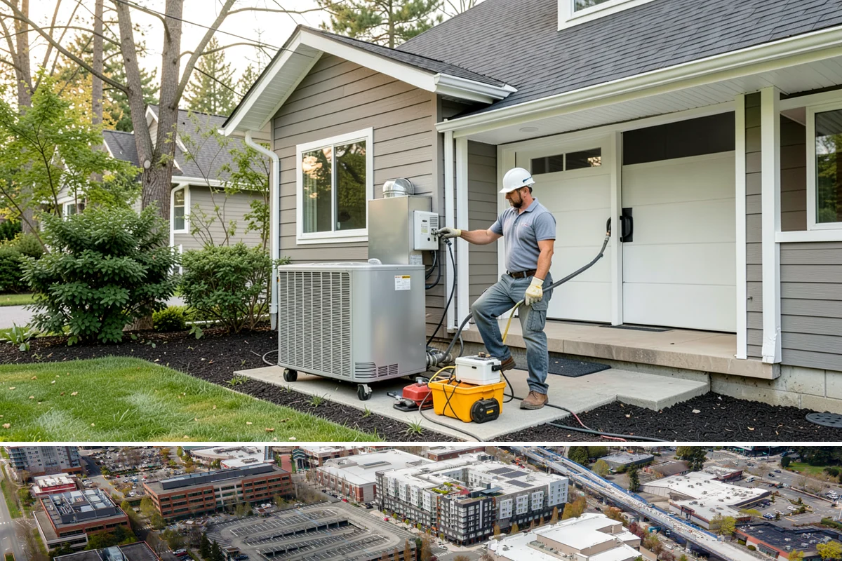 Water Damage Drywall Repair in Redmond, King County, WA - Water damage repair is needed most during the wet season and is handled indoors year-round, often on an urgent basis.