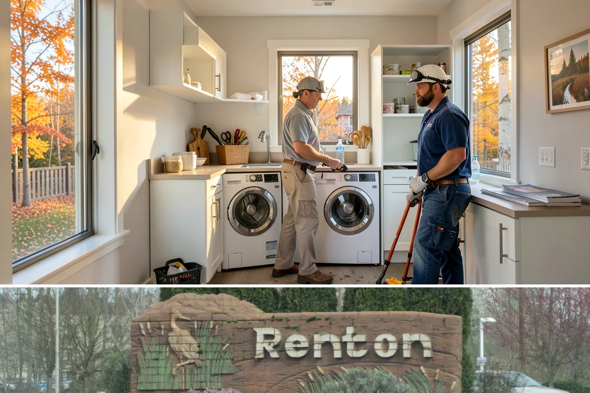 Water Damage Drywall Repair in Renton, King County, WA - Water damage repair is needed most during the wet season and is handled indoors year-round, often on an urgent basis.