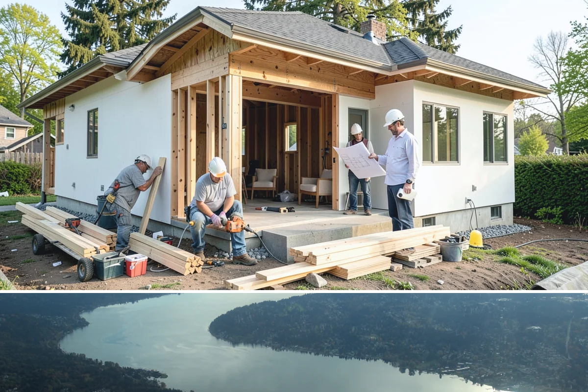 Water Damage Drywall Repair in Sammamish, King County, WA - Water damage repair is needed most during the wet season and is handled indoors year-round, often on an urgent basis.