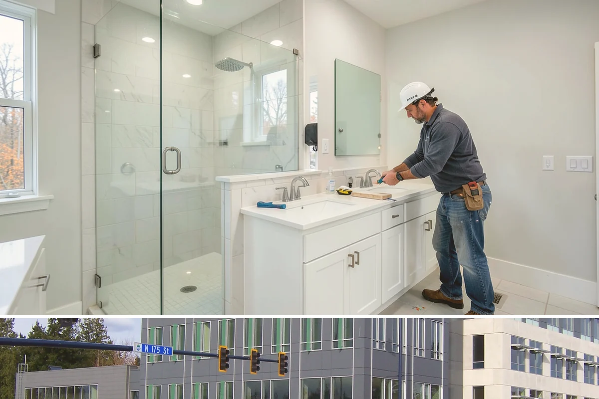 Water Damage Drywall Repair in Shoreline, King County, WA - Water damage repair is needed most during the wet season and is handled indoors year-round, often on an urgent basis.