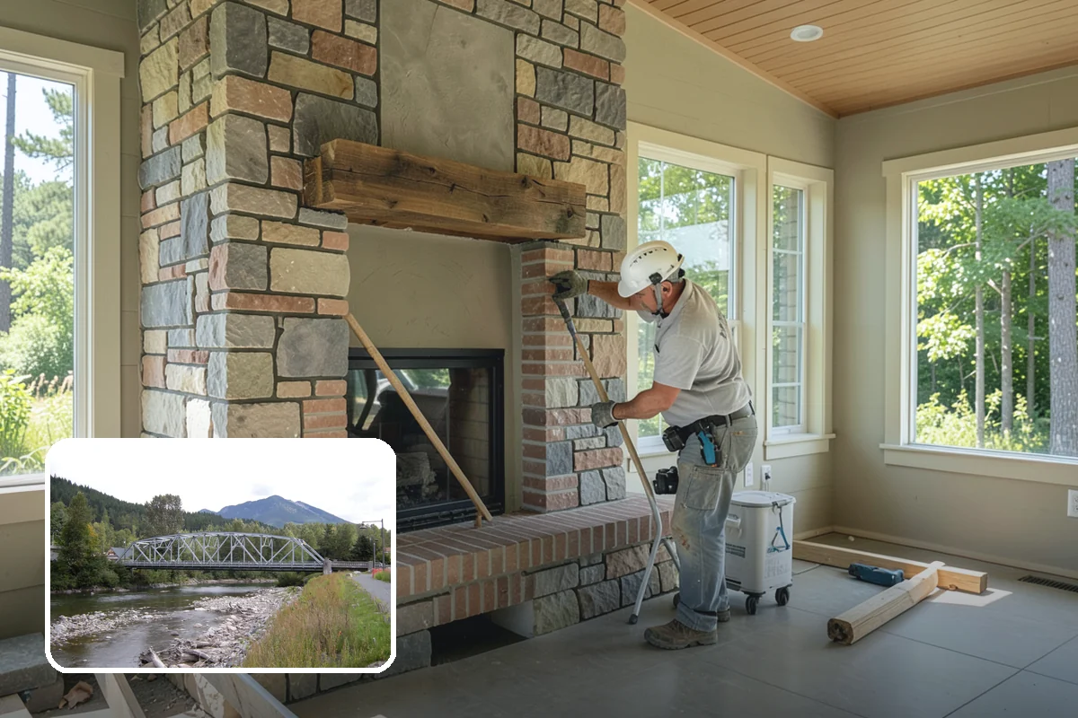 Water Damage Drywall Repair in Skykomish, King County, WA - Removal of swollen, stained, or moldy board