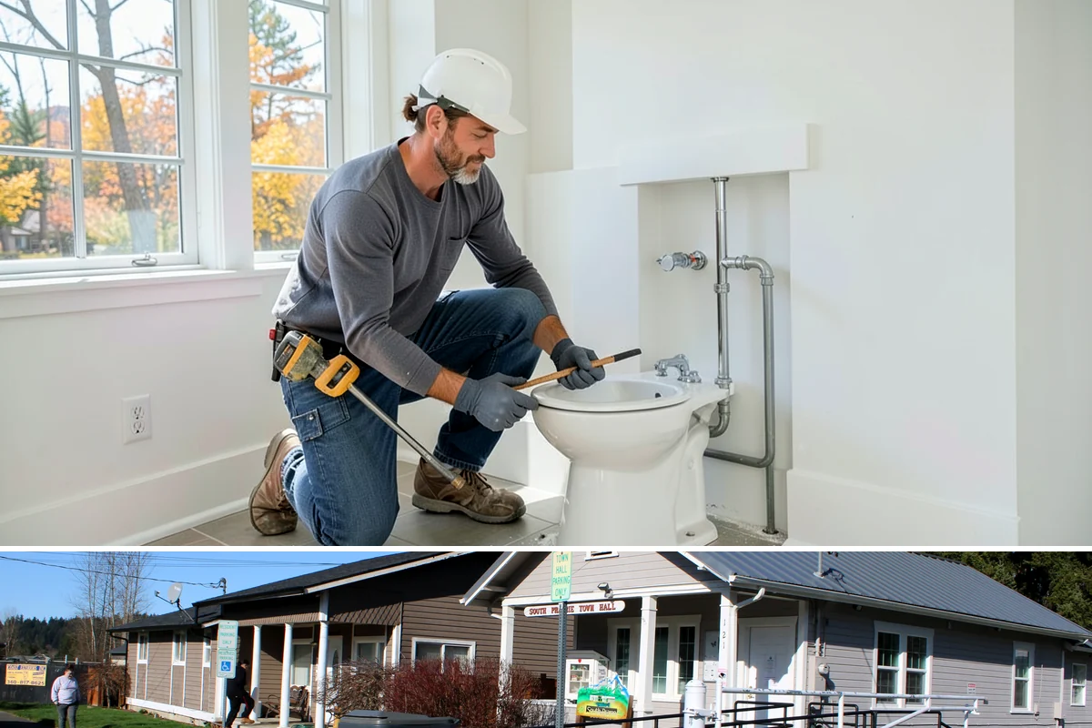 Water Damage Drywall Repair in South Prairie, Pierce County, WA - Water damage repair is needed most during the wet season and is handled indoors year-round, often on an urgent basis.
