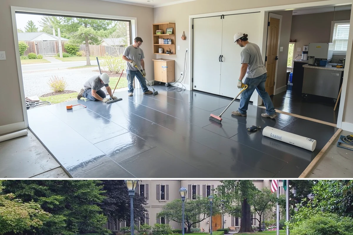 Water Damage Drywall Repair in Woodinville, King County, WA - Water damage repair is needed most during the wet season and is handled indoors year-round, often on an urgent basis.
