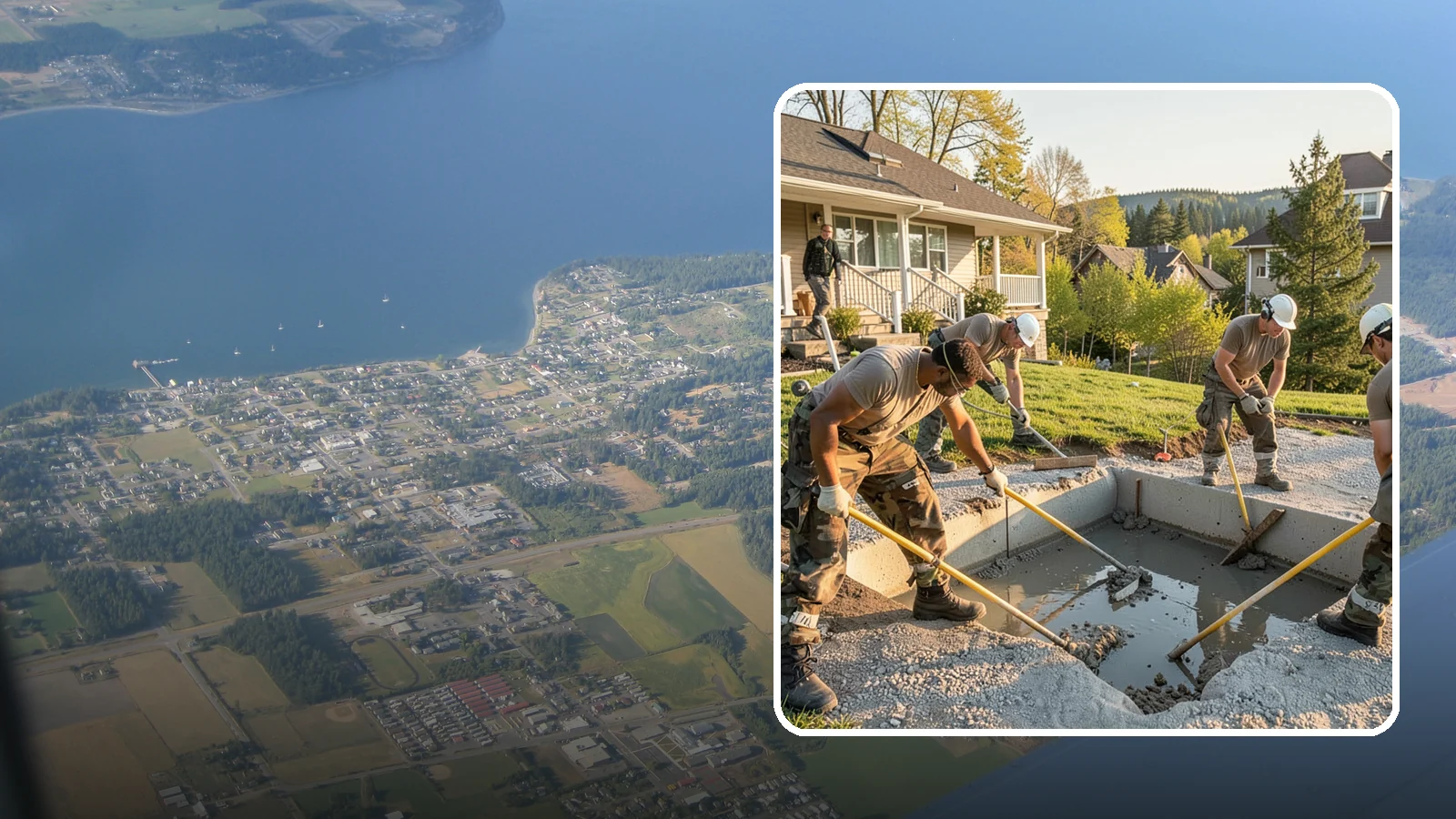 Water Damage Repair in Coupeville, Island County, WA - Complete water damage repair that restores your home after leaks, floods, or storm intrusion.