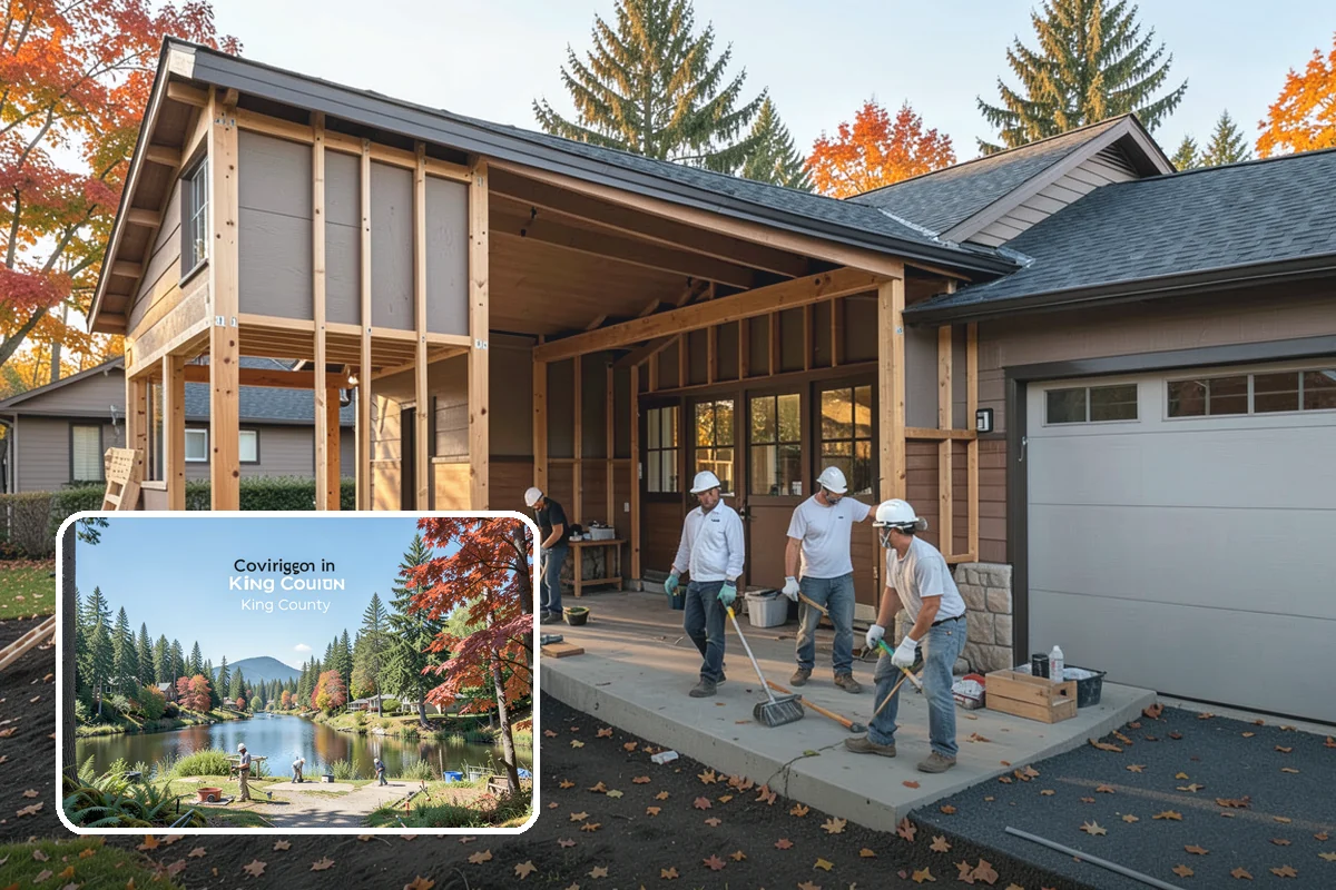 Water Damage Repair in Covington, King County, WA - Restores damaged surfaces and structure