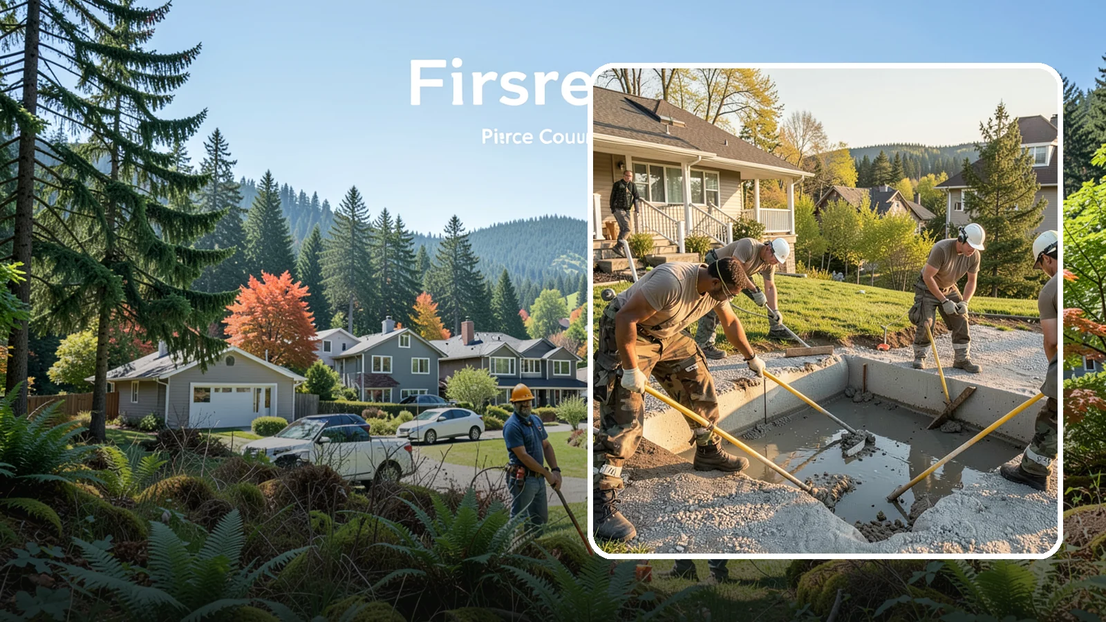 Water Damage Repair in Fircrest, Pierce County, WA - Complete water damage repair that restores your home after leaks, floods, or storm intrusion.