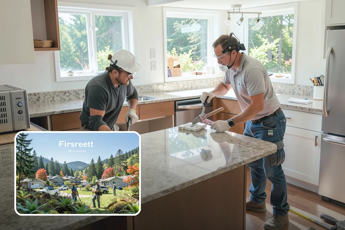 Water Damage Repair in Fircrest, Pierce County, WA - Restores damaged surfaces and structure