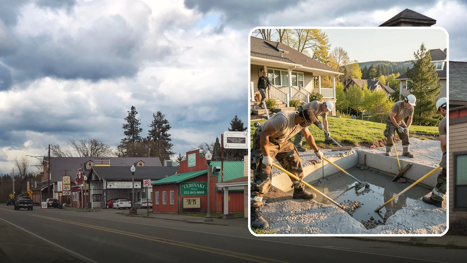 Water Damage Repair in Roy, Pierce County, WA - Complete water damage repair that restores your home after leaks, floods, or storm intrusion.