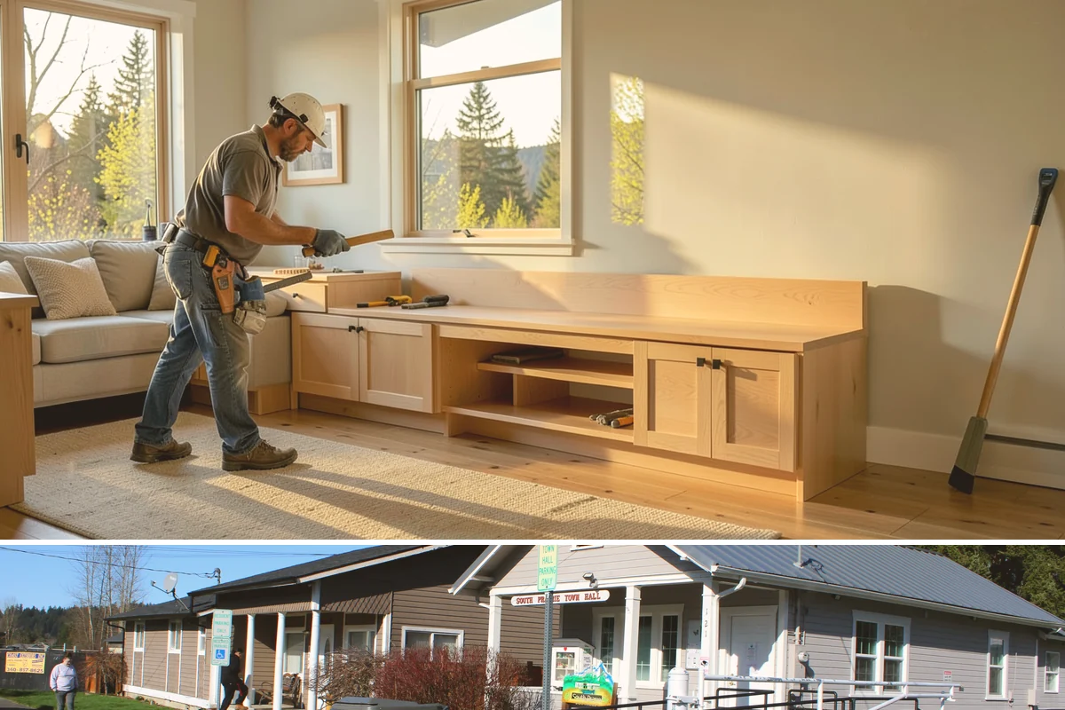 Water Damage Repair in South Prairie, Pierce County, WA - Emergency repairs happen whenever damage occurs, with drying prioritized right away.