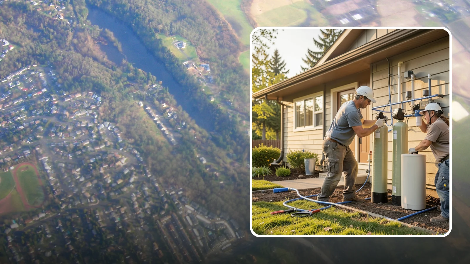Water Filtration Installation in Algona, King County, WA - We install whole-house and point-of-use water filtration and softening systems for cleaner, better-tasting water.