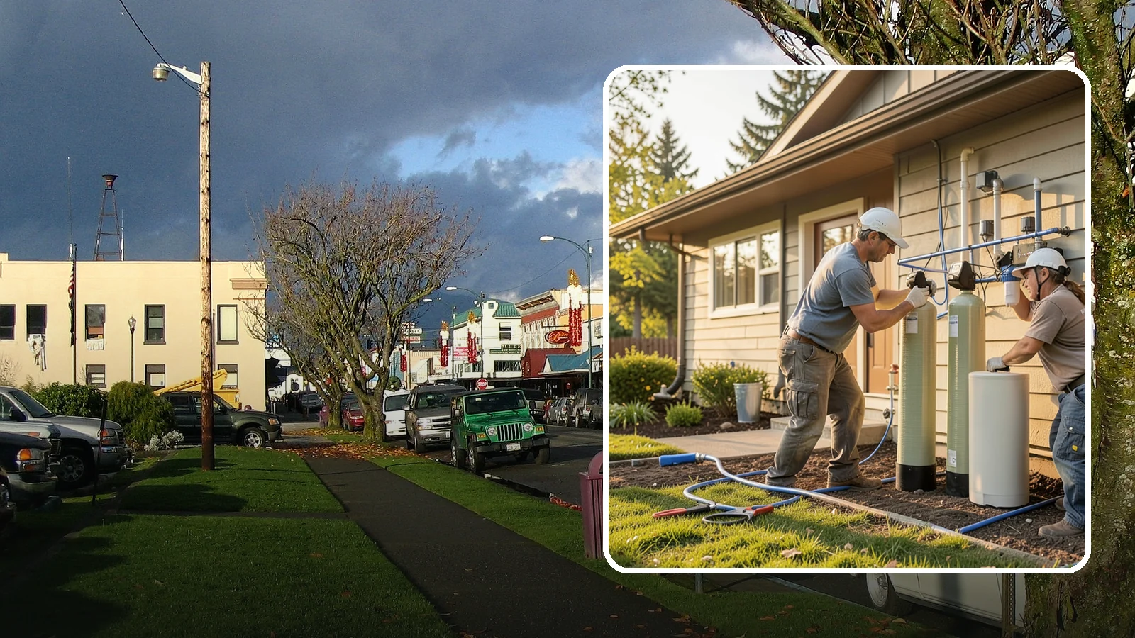 Water Filtration Installation in Arlington, Snohomish County, WA - We install whole-house and point-of-use water filtration and softening systems for cleaner, better-tasting water.