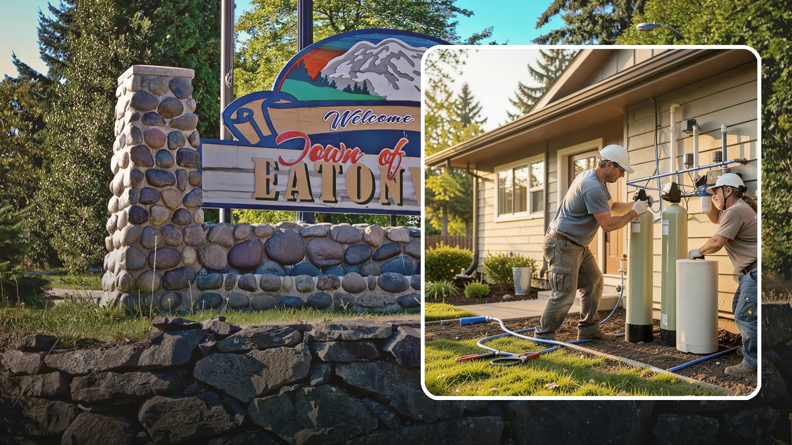 Water Filtration Installation in Eatonville, Pierce County, WA - We install whole-house and point-of-use water filtration and softening systems for cleaner, better-tasting water.