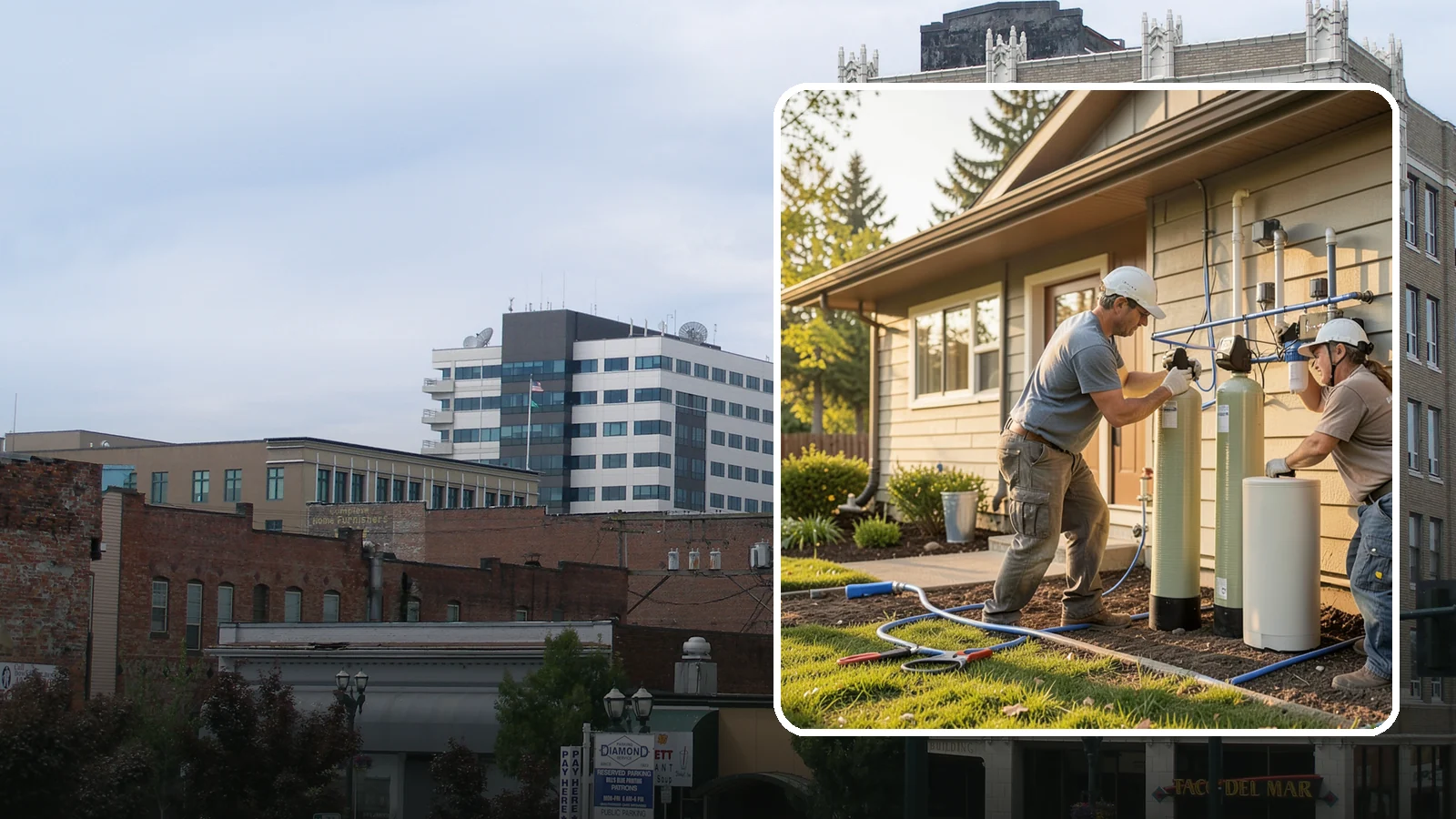 Water Filtration Installation in Everett, Snohomish County, WA - We install whole-house and point-of-use water filtration and softening systems for cleaner, better-tasting water.