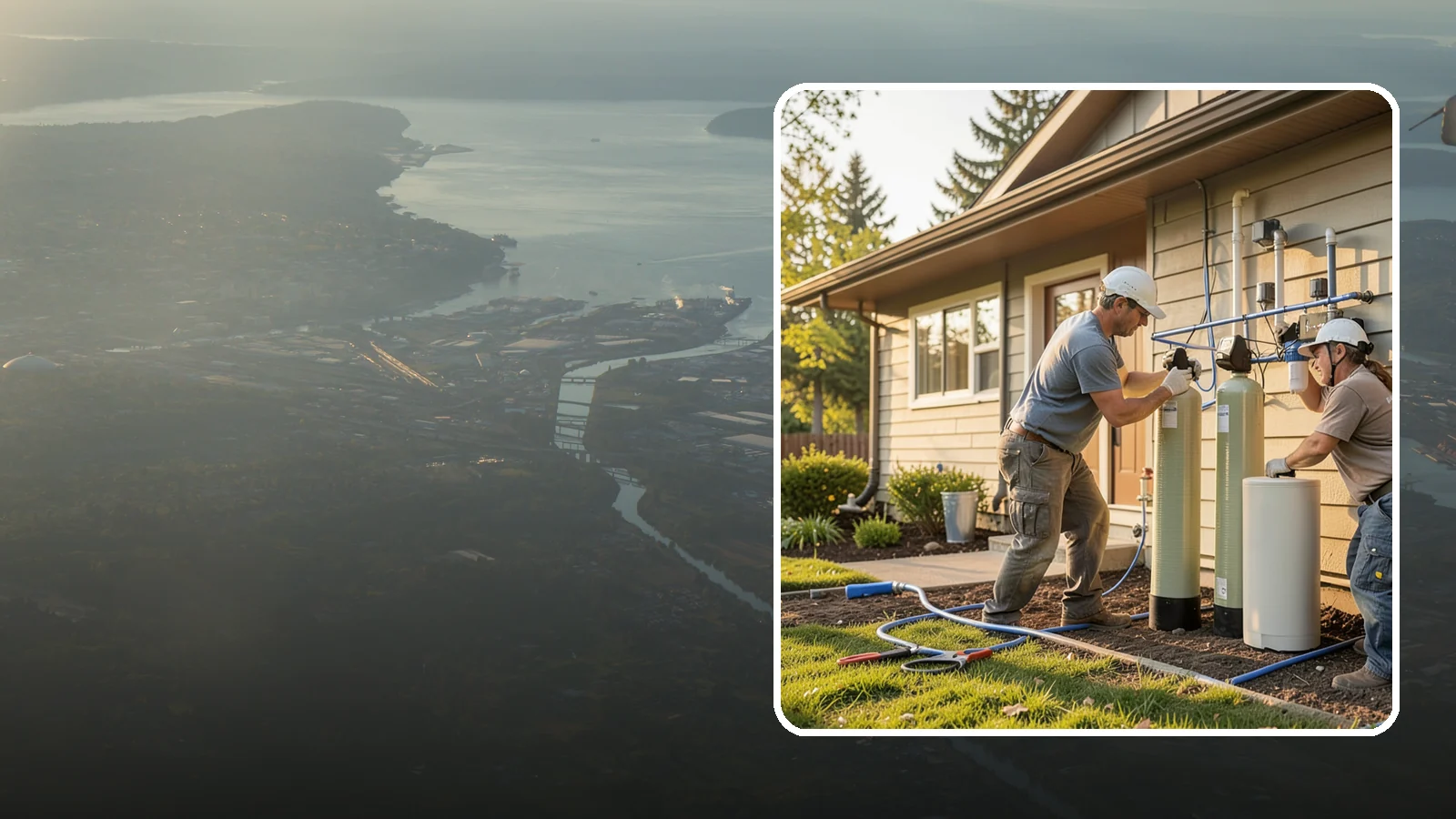 Water Filtration Installation in Fife, Pierce County, WA - We install whole-house and point-of-use water filtration and softening systems for cleaner, better-tasting water.