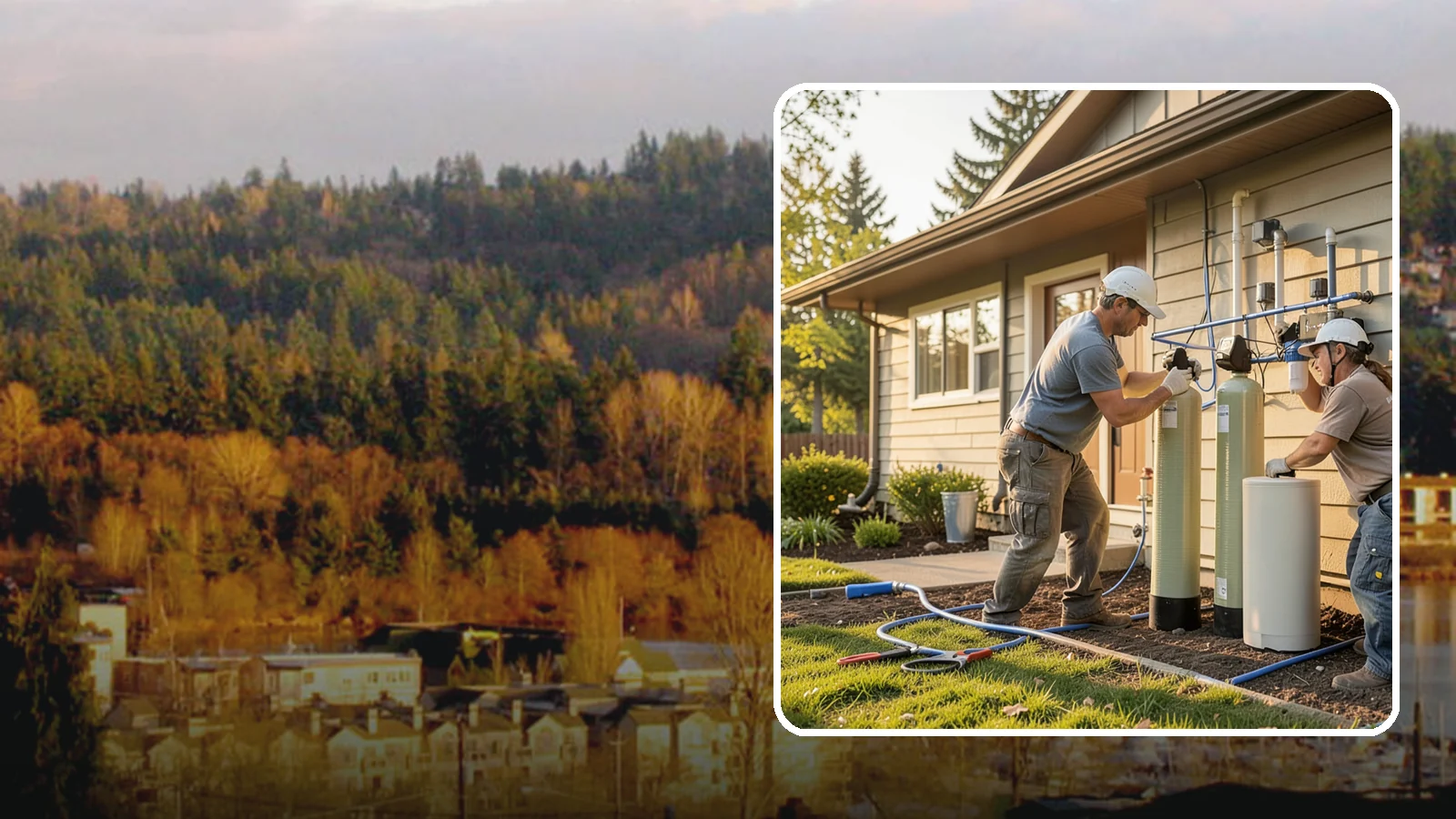 Water Filtration Installation in Kenmore, King County, WA - We install whole-house and point-of-use water filtration and softening systems for cleaner, better-tasting water.