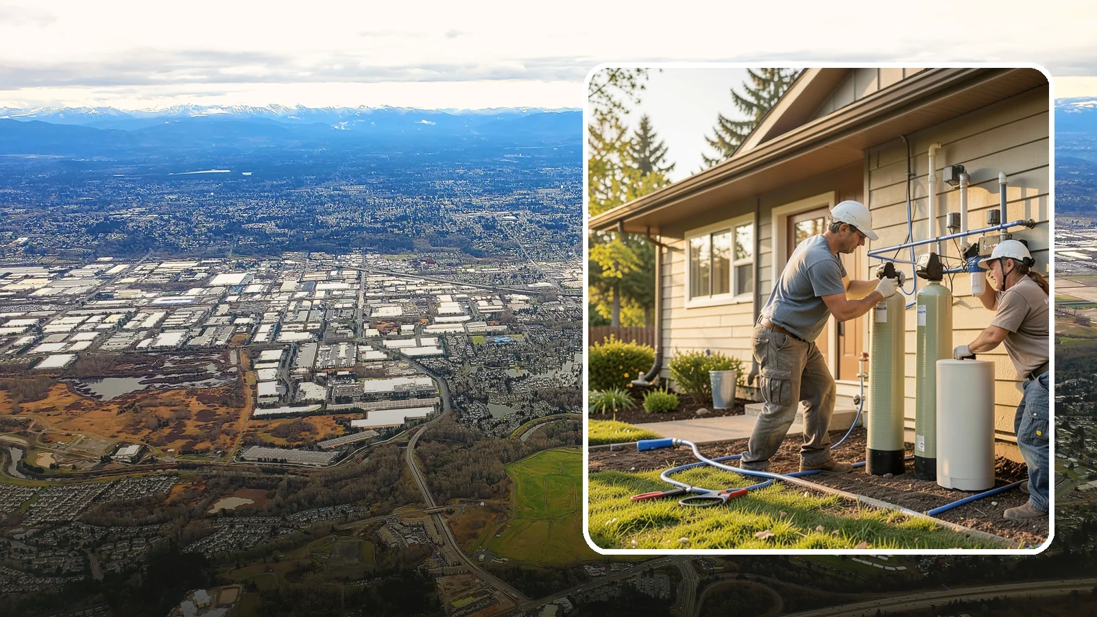 Water Filtration Installation in Kent, King County, WA - We install whole-house and point-of-use water filtration and softening systems for cleaner, better-tasting water.
