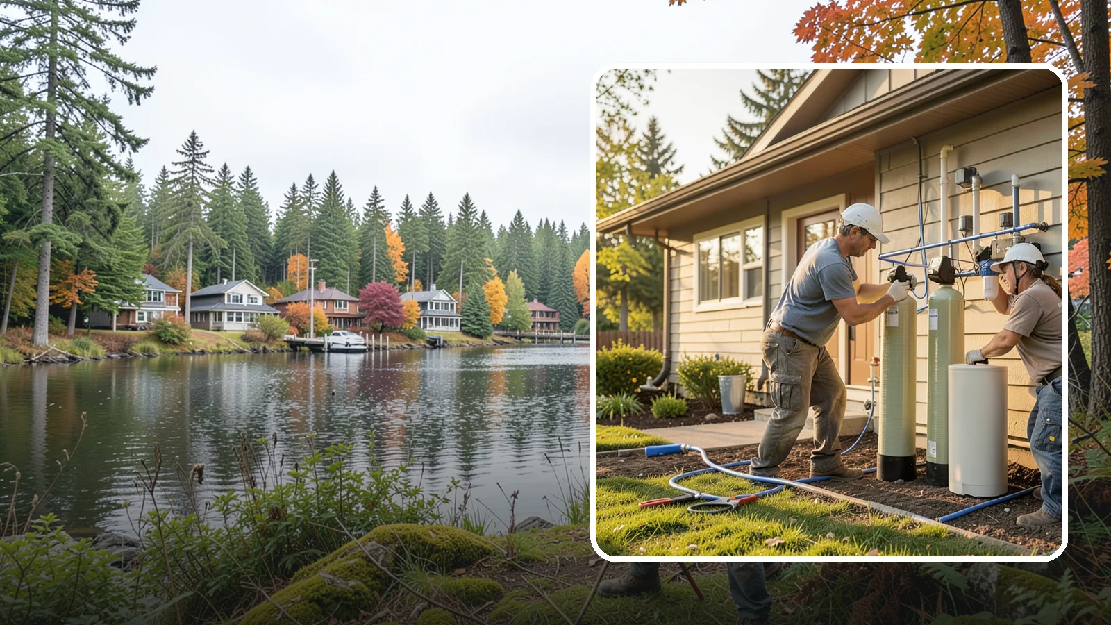 Water Filtration Installation in La Conner, Skagit County, WA - We install whole-house and point-of-use water filtration and softening systems for cleaner, better-tasting water.