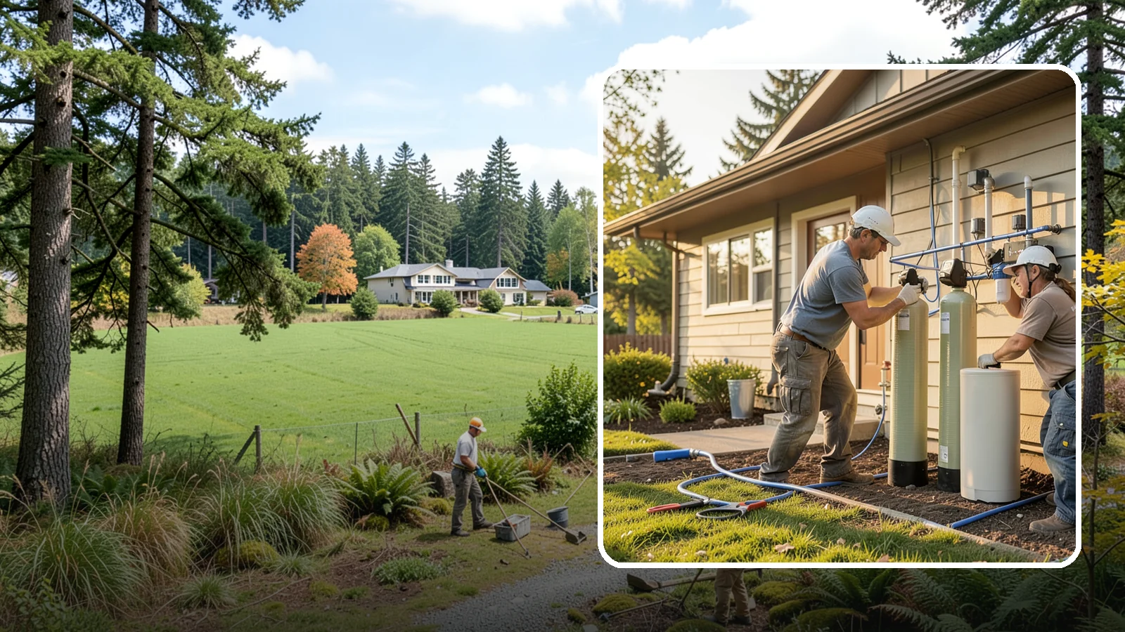 Water Filtration Installation in Lyman, Skagit County, WA - We install whole-house and point-of-use water filtration and softening systems for cleaner, better-tasting water.