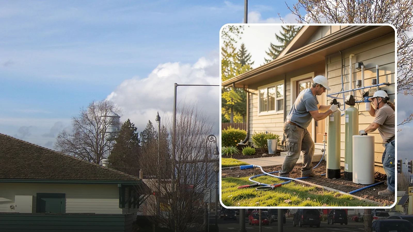 Water Filtration Installation in Marysville, Snohomish County, WA - We install whole-house and point-of-use water filtration and softening systems for cleaner, better-tasting water.