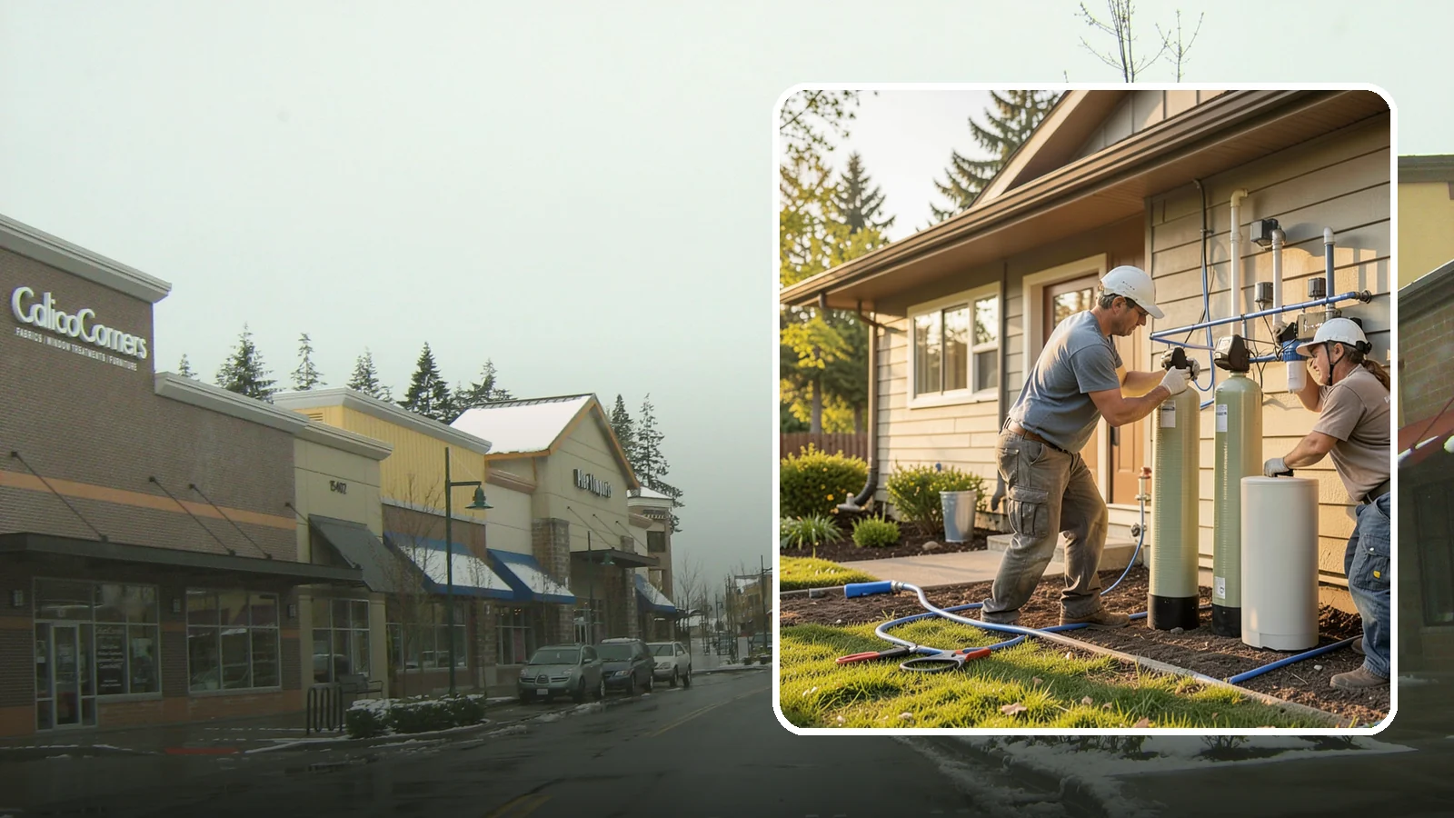 Water Filtration Installation in Mill Creek, Snohomish County, WA - We install whole-house and point-of-use water filtration and softening systems for cleaner, better-tasting water.