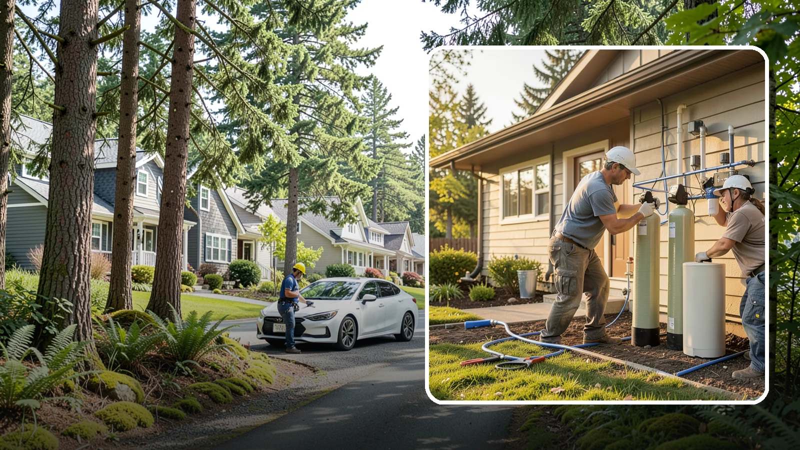 Water Filtration Installation in Normandy Park, King County, WA - We install whole-house and point-of-use water filtration and softening systems for cleaner, better-tasting water.
