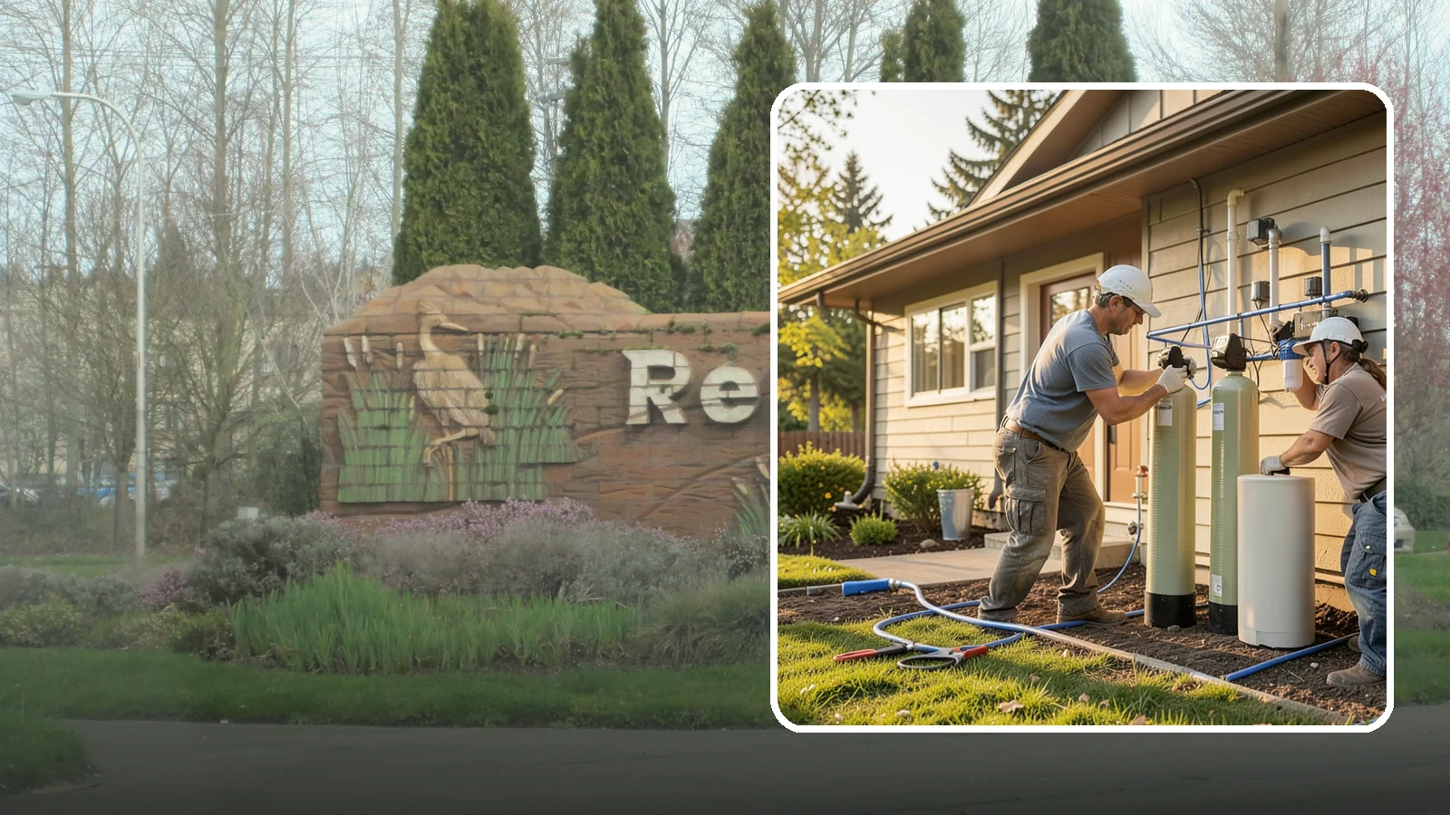 Water Filtration Installation in Renton, King County, WA - We install whole-house and point-of-use water filtration and softening systems for cleaner, better-tasting water.