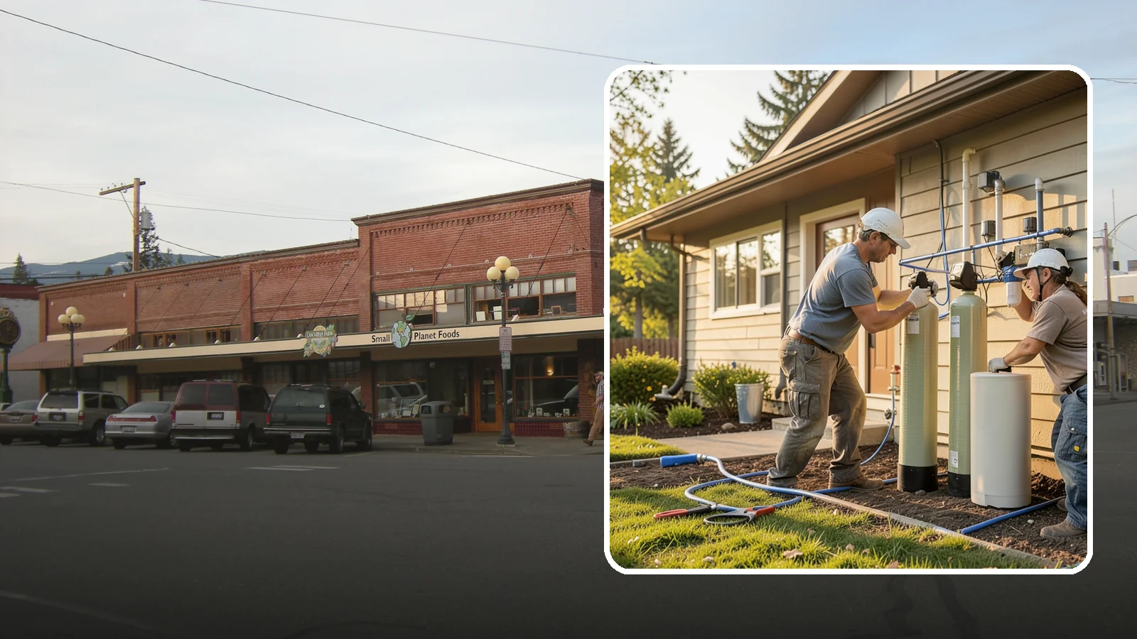 Water Filtration Installation in Sedro-Woolley, Skagit County, WA - We install whole-house and point-of-use water filtration and softening systems for cleaner, better-tasting water.