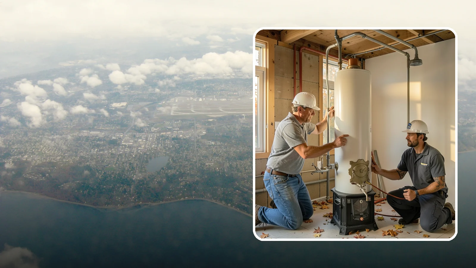 Water Heater Installation in Burien, King County, WA - We install and replace tank and tankless water heaters, including code-required upgrades for safe operation.